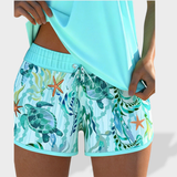 Penelope - Conjunto Tankini Elegante com Cobertura para a Barriga