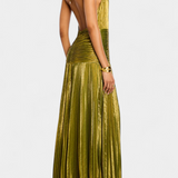 Eva - Vestido com Decote e Costas Abertas