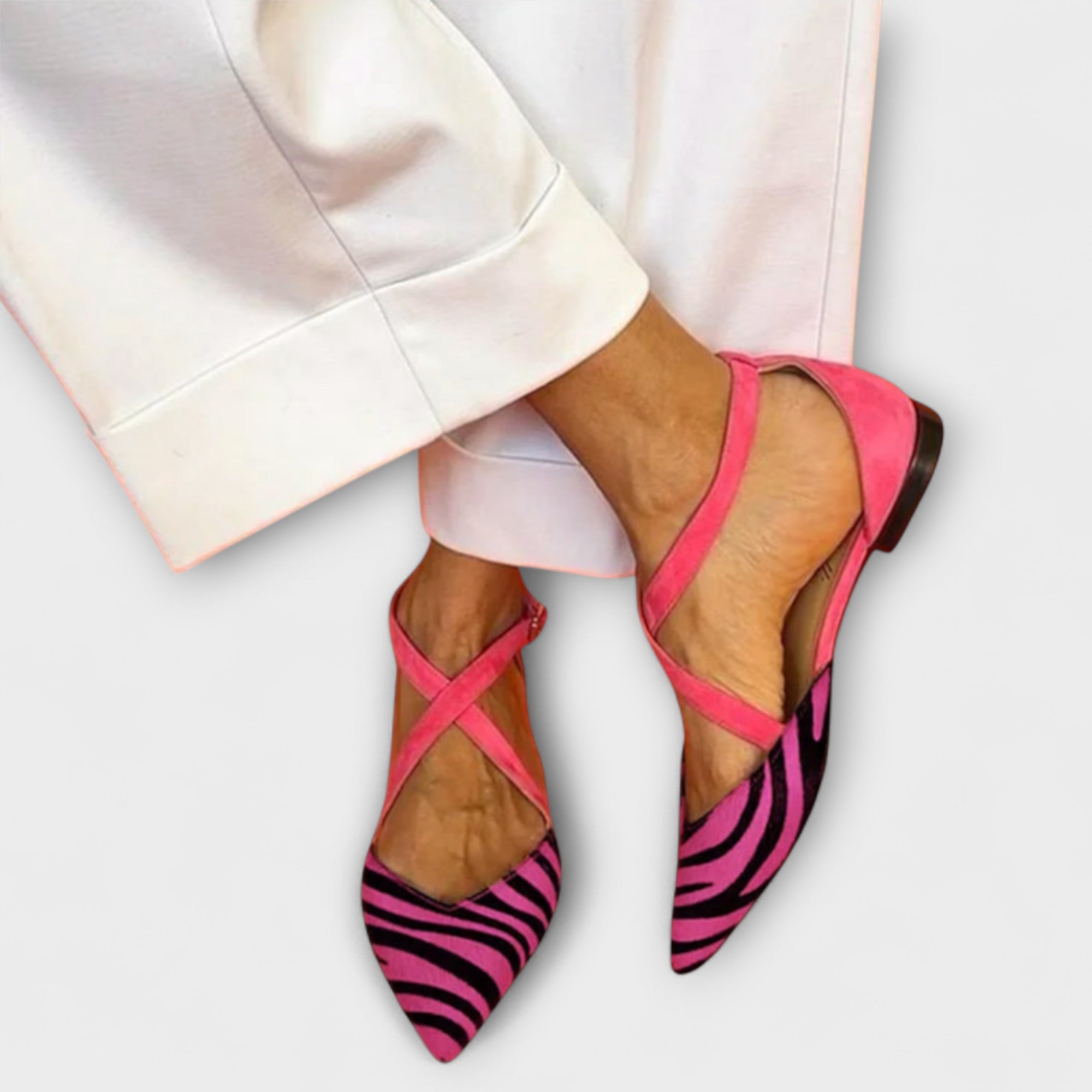 Bailarinas com Padrão Zebra