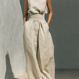 Flor - Conjunto Minimalista sem Mangas