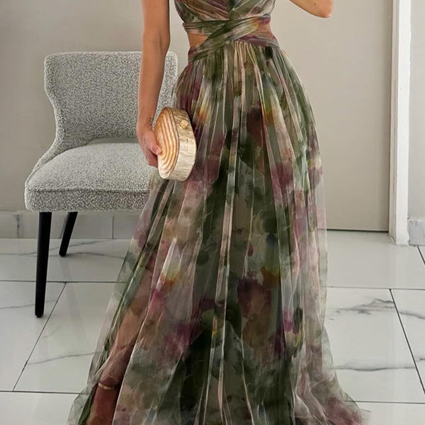 Gisela - Vestido Encantandor Estampado