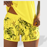 Penelope - Conjunto Tankini Elegante com Cobertura para a Barriga