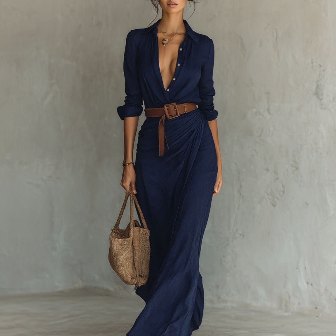 Sofia - Vestido maxi Leve