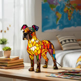 Boxer - Lâmpada em vitral