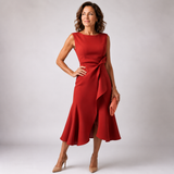 DARLENE | Vestido Midi Sofisticado