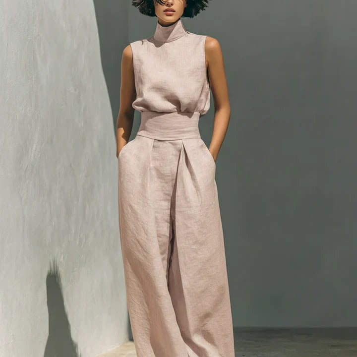Flor - Conjunto Minimalista sem Mangas