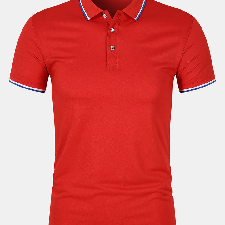 Camisa Polo - Fecho de Botão Malha
