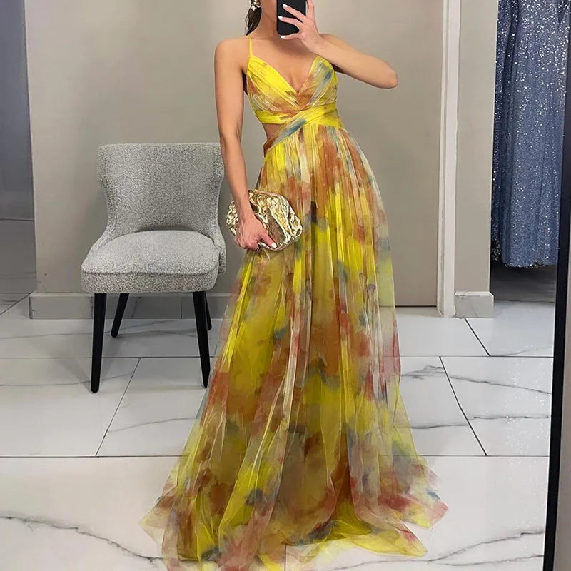 Gisela - Vestido Encantandor Estampado