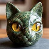 Gato - Escultura Luxuosa e Mística
