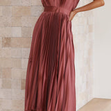 Isla - Vestido Plissado Elegante