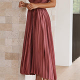 Isla - Vestido Plissado Elegante