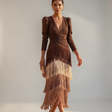 Sofia - Vestido com Franjas