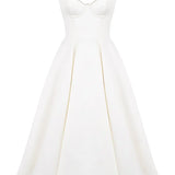 Ariel - Vestido Midi de Luxo