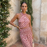 Elsa – Conjunto Elegante com Design de Ombros Descobertos
