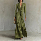 Ariana - Vestido maxi glamoroso