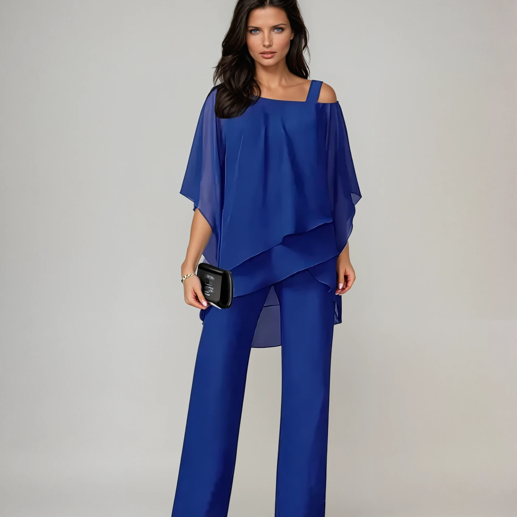 Mariella™ - Conjunto de Duas Peças em Camadas