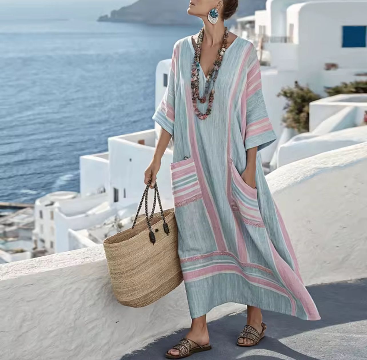 Maria - Vestido Longo de Praia