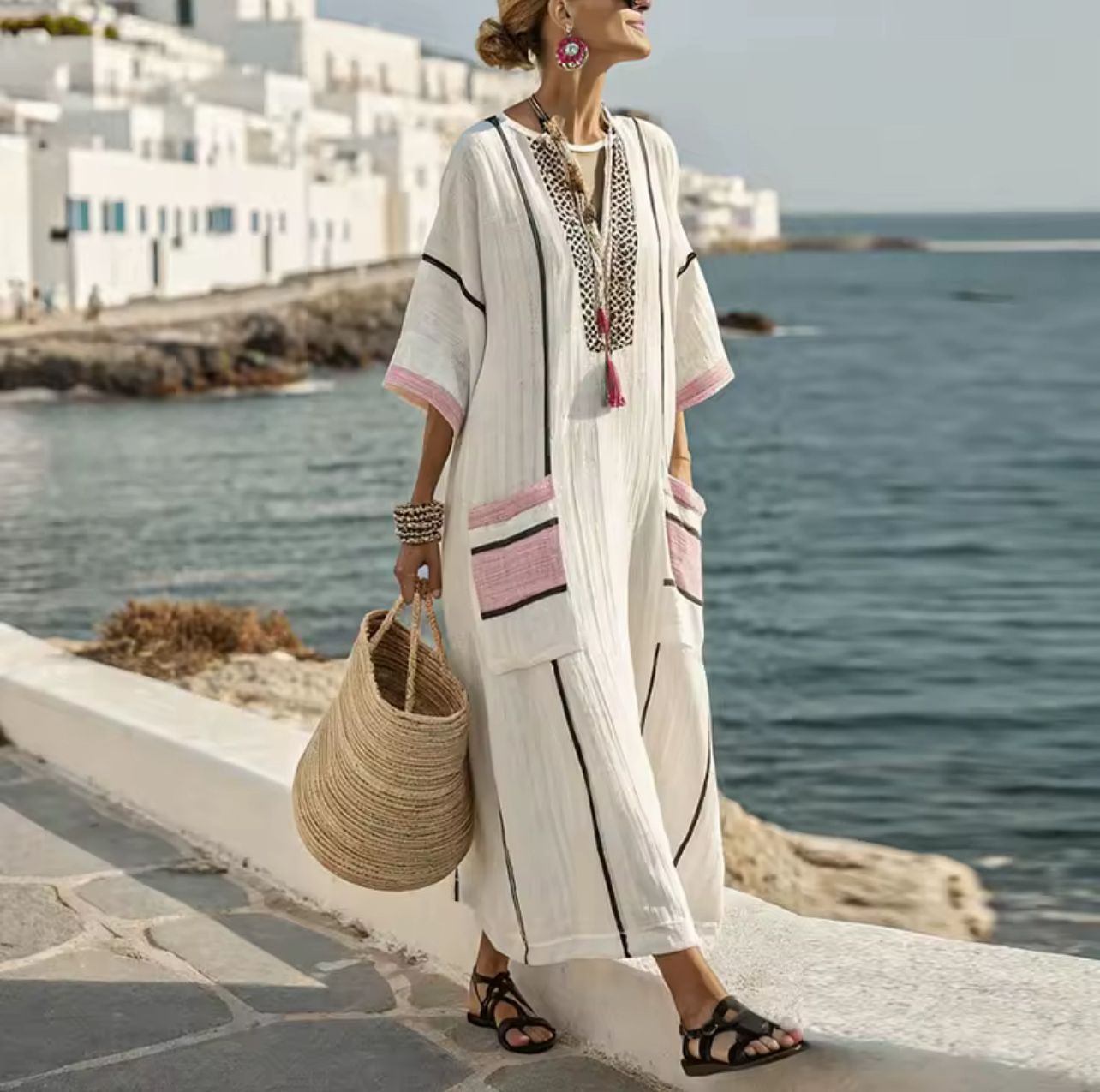Maria - Vestido Longo de Praia