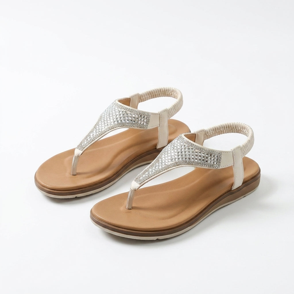 Stella – Sandálias de Verão Cintilantes para Momentos Especiais